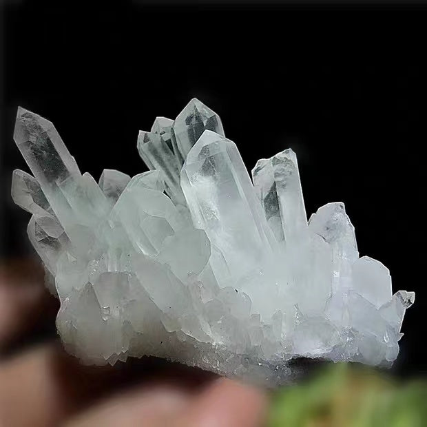 1 Pcs Natural clear quartz cluster raw stone decoration bracelet degaussing stone home office aquarium landscape stone porch decoration