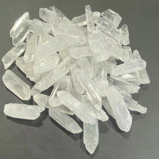 clear quartz raw stone healing crystal