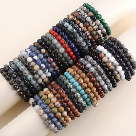 1PCS Natural Crystal bracelet (8mm beads) different material can choose