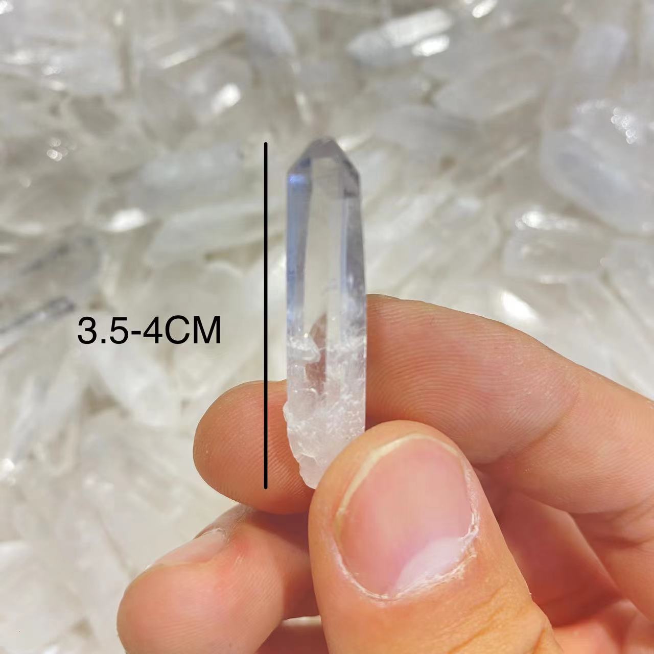 clear quartz raw stone healing crystal