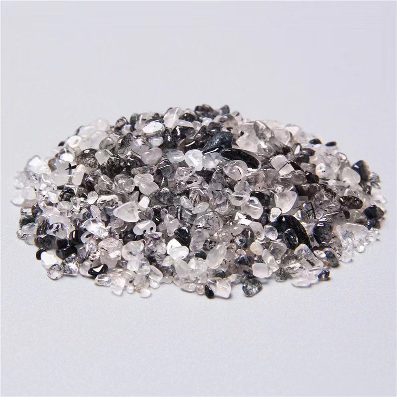 Natural crystal stone chips degaussing crystal amethyst stone powder crystal lapis lazio aromatherapy polishing crystal stone