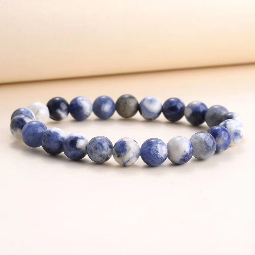 1PCS Natural Crystal bracelet (8mm beads) different material can choose