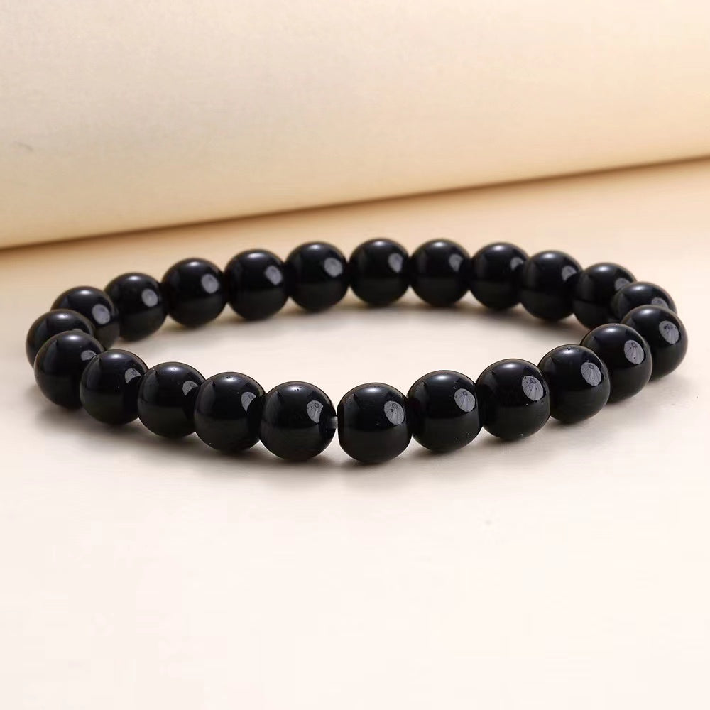 1PCS Natural Crystal bracelet (8mm beads) different material can choose