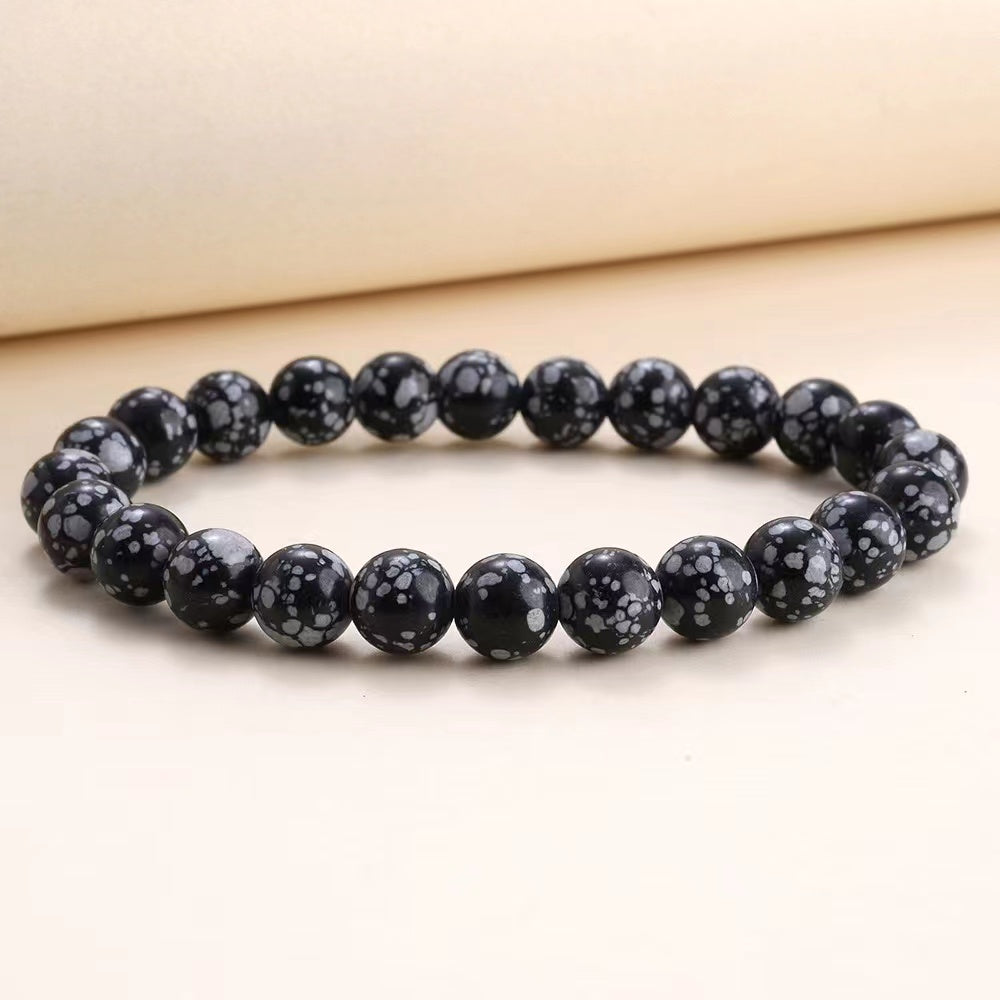 1PCS Natural Crystal bracelet (8mm beads) different material can choose